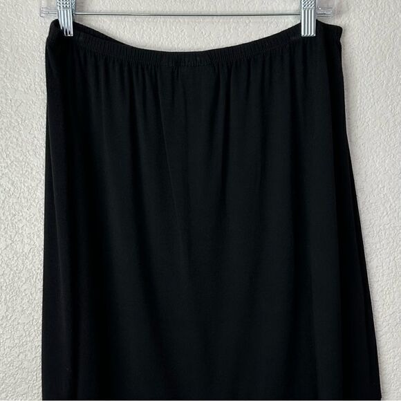 Chico’s Design Black Elasticized Waist Midi Skirt - Picture 5 of 10